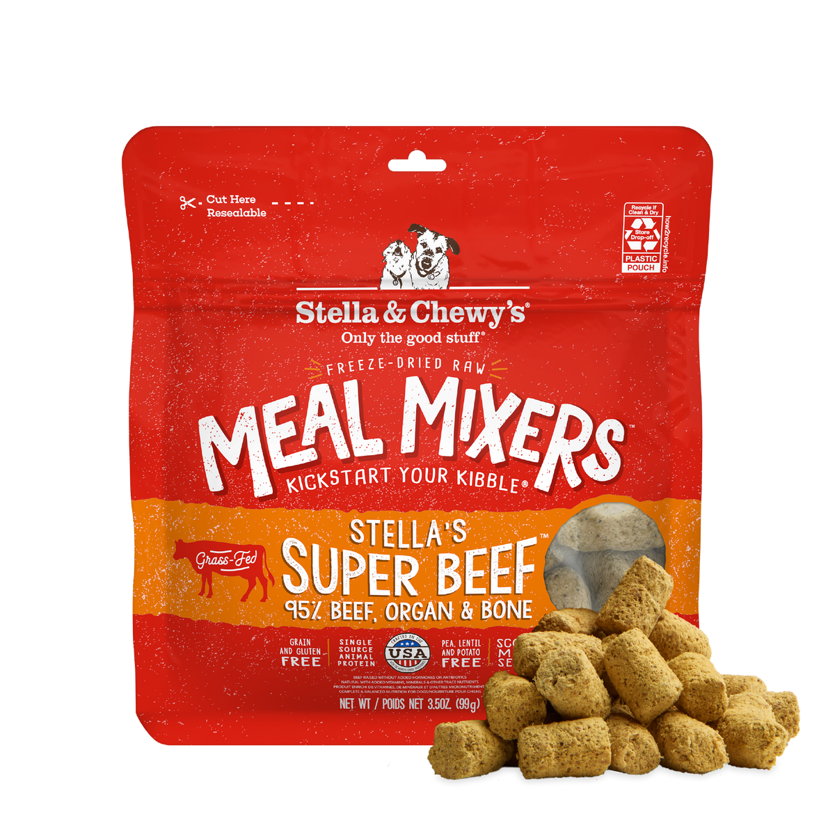 Grass-Fed Beef SuperBlends for Dogs