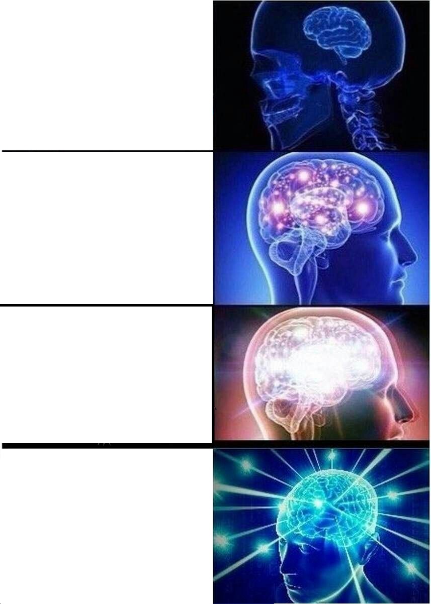 Expanding Brain meme about Stella & Chewy's