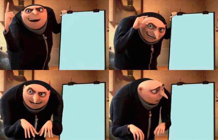 Gru's Plan meme about Stella & Chewy's