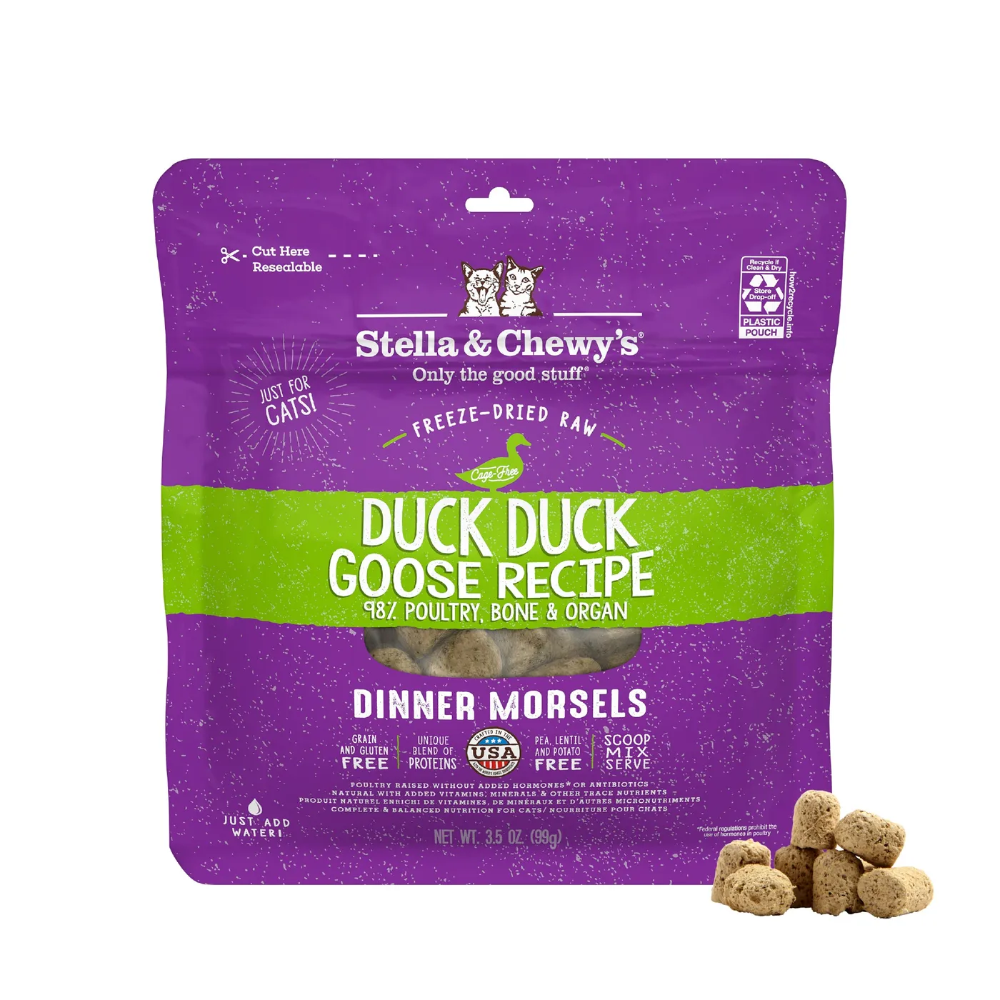 Duck Duck Goose Dinner Morsels pack