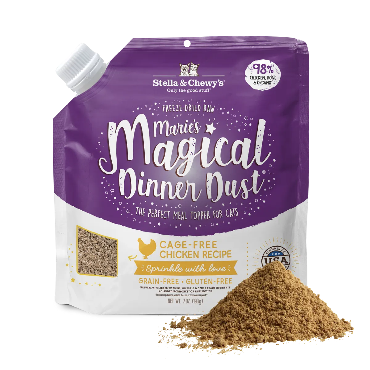 Marie's Magical Dinner Dust for cats