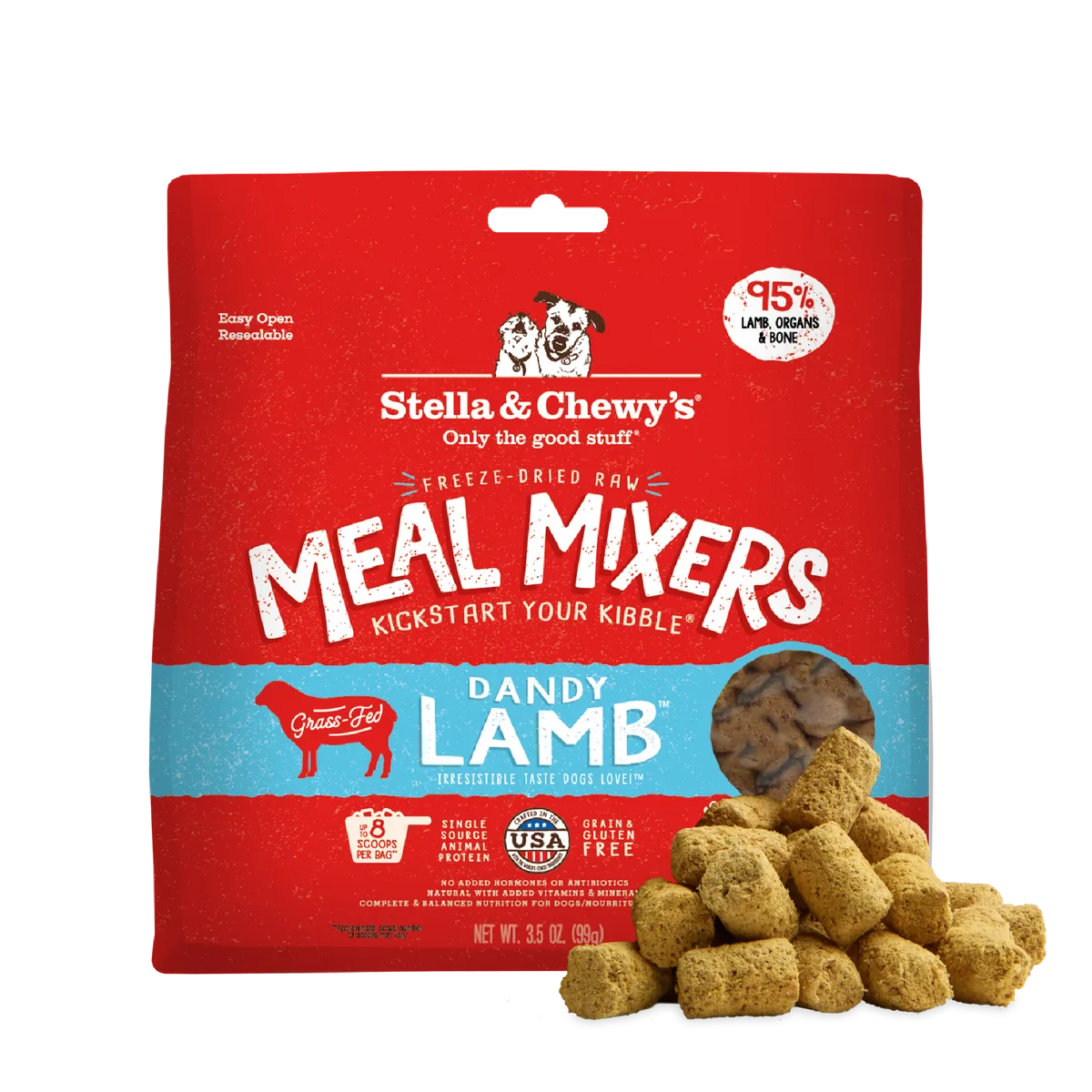 Dandy Lamb Meal Mixers pack