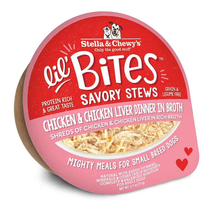 Lil’ Bites Savory Stews Chicken & Chicken Liver cup